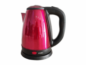 Vision Electric Kettle 2.0L VIS-EK-009 Pink | Fast Boiling | Auto Shut-Off | Stylish Design | Durable Stainless Steel