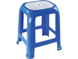 Net Stool High Blue