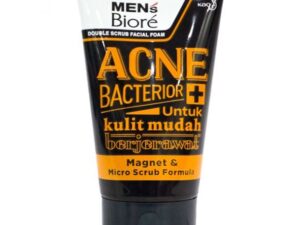 Biore Mens Facial Foam – Acne Bacterior 100gm