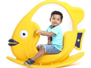 Yao Yao Fish – 3Y+ (Yellow) | Cute, Safe & Fun Ride-On Toy for Toddlers