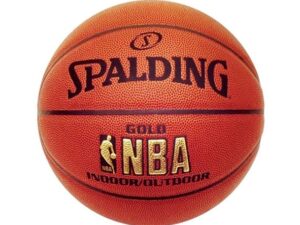 Spalding NBA Gold Outdoor Basketball | Premium Grip, Durable Build & Pro-Level Performance