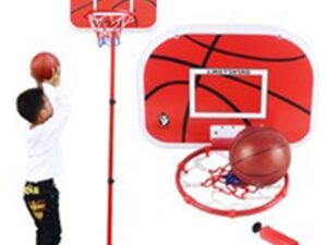 Hong Deng Indoor Adjustable Hanging Basketball – Fun & Safe Indoor Sports Toy for Toddlers & Kids