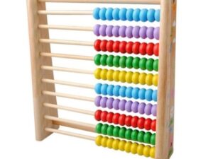 Wooden Abacus for Kids | Math Educational & Counting Tool (Mixed Colors)