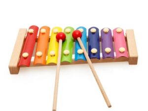 Kid's Wooden Xylophone – Hand Knock Piano Musical Toy for Children