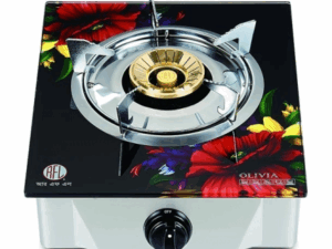 RFL Single Glass Gas Stove Olivia (Cylinder Gas)