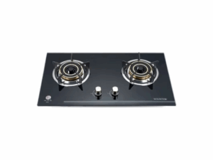 RFL Double Built In Glass Hob Iris (Line Gas)