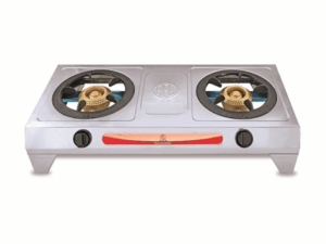 RFL Double Stainless Steel Gas Stove 2‑41 – Cylinder Gas