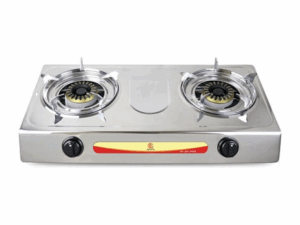 RFL Stainless Steel Double Auto Gas Stove 2-11 SBC – Cylinder Gas