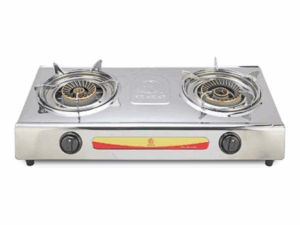 RFL Double Stainless Steel Auto Gas Stove 2-04 SRB – Cylinder Gas