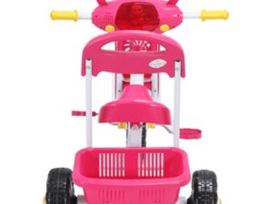 Rocket Plus Tricycle – 3Y+ (Pink) | Safe, Stylish & Fun Ride for Little Girls