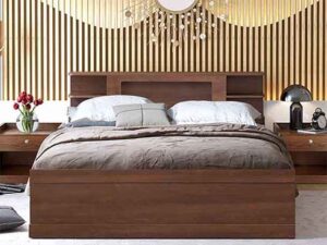 Regal Laminated Board Marigold Bed Antique MARIGOLD-BDH-110-1-1-20 (DOUBLE)