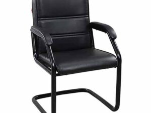 Regal Metal Visitor Chair Black