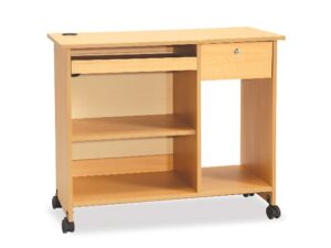 Regal Laminated Board Computer Table – Beech