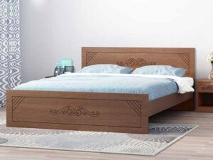 Regal Lotus Laminated Board Bed BDH-127-1-1-20 (DOUBLE)