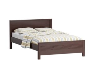 Regal Valentina Wooden Bed Antique BDH-354-3-1-20 (SEMI DOUBLE)