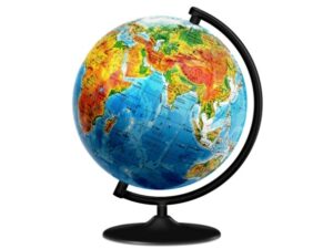 World Globe 10 Inch | Educational, Decorative & Interactive Learning Globe for Kids