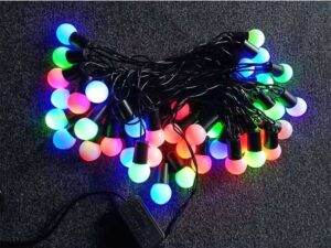 Ball Shape Multi Fairy Light – Colorful Decorative LED String for Home & Festive Ambiance