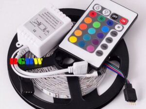 Waterproof RGB Remote Control Color Changing LED Strip Light – Perfect for Home, Party & Outdoor Decoration