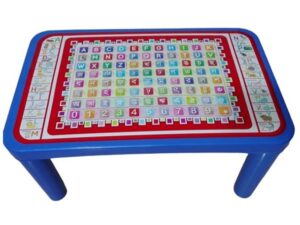 Baby Bed Table – Blue Printed