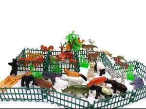 Kid's Mini Animal Zoo Exclusive Animal Play Sets