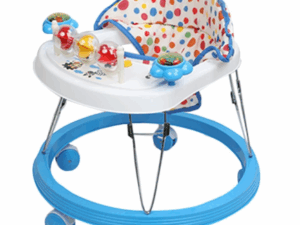 Smile Baby Walker Melody - Cyan Blue & White