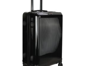 Travello 28-Inch Royal Zipper Luggage | Premium Black Trolley Suitcase | Durable, Stylish & Spacious Travel Bag