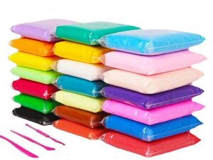 Hot 12 Colors Fluffy Toys Putty – Soft Clay Antistress Set