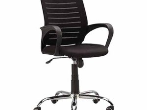 Regal Swivel Chair – Black