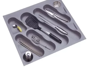 ABS Cutlery Tray Organizers For Kitchen Drawer ACT 405 Fork Holder