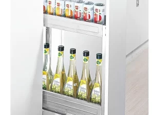 Wellmax Soft Closing Stainless Steel Spice Rack for Drawer Basket – WDB 23B (Best Price)