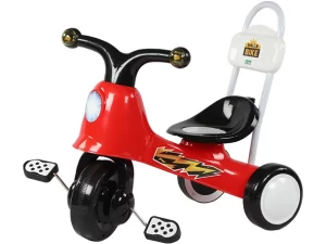Playtime Happy Bike Tri Cycle – Red | Safe, Stylish & Fun Tricycle for Kids