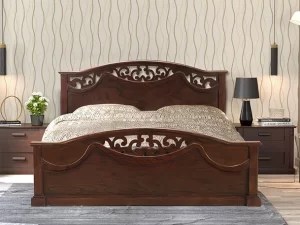 Regal Romilly Wooden Bed – King Size – BDH-318-3-1-20