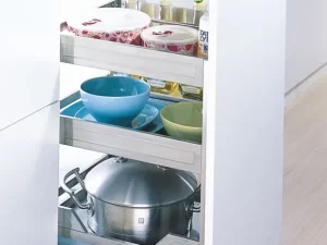 Wellmax Kitchen Cabinet Drawer Spice Rack Stainless Steel - WDSR 4D (Best Price)