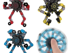 Deformed Fidget Spinner Chain Toy for Children – 1PC