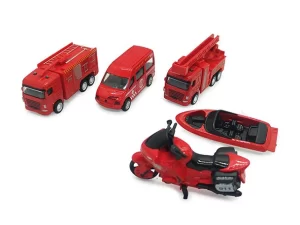 Die-Cast Metal Car Set for Kids | 5-Piece Vehicle Gift Pack