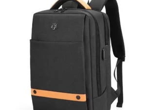 Golden Wolf New Men’s Waterproof Backpack – USB Charging Laptop Backpack