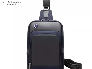 Arctic Hunter XB00116 Leather Crossbody Business Waterproof iPad Bag with USB