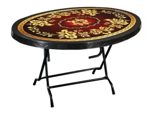 6 Seated Deluxe Table – Print Black Prince S/L TEL