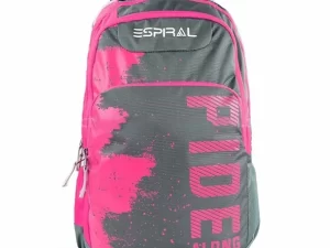 Espiral Ride Along Nylon Fabric School College Backpack Lightweight
