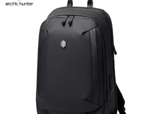 Arctic Hunter Men's Anti-Splash Backpack – Large Capacity Business Travel Computer Bag
