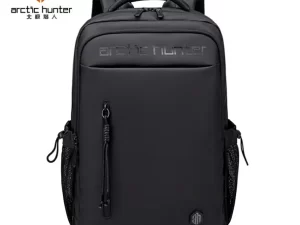 ARCTIC HUNTER B00534 Waterproof Business Backpack – Men’s Travel Notebook Laptop Bag 15.6″