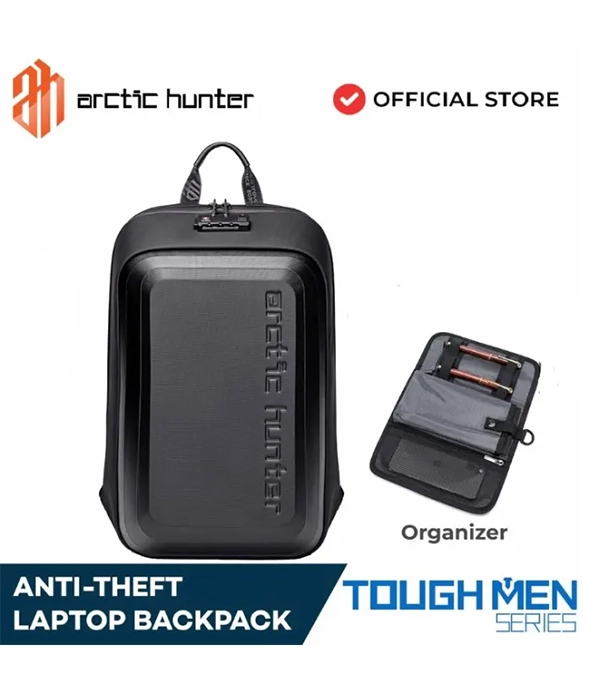 0523542_arctic-hunter-laptop-backpack-hard-case-carbon-fiber-anti-theft-waterproof-charging-men-school-trave