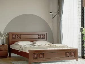 Regal Wooden Bed Eden BDH-358-3-1-20 (DOUBLE)