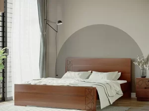 Regal Roma Wooden Bed BDH-363-3-1-20 (DOUBLE)