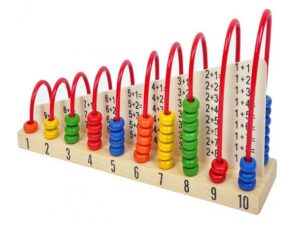 Wooden Double-Sided Calculation Shelf | Premium Abacus for Early Math Learning