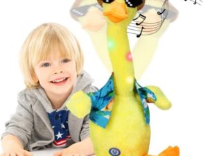Talking & Dancing Duck Plush Toy – USB Charging
