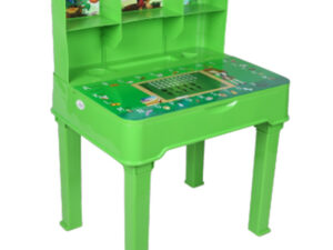 Reading Table With Shelf – Parrot Green