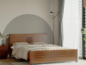 Regal Sidon Wooden Bed BDH-359-3-1-20 (KING)