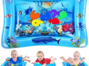 Inflatable Tummy Time Mat – Premium Baby Water Play Mat for Infants & Toddlers (3–24 Months)
