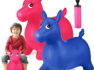 Bouncy Horse for Children | Fun, Safe & Active Riding Toy (Hand Pumper Free)